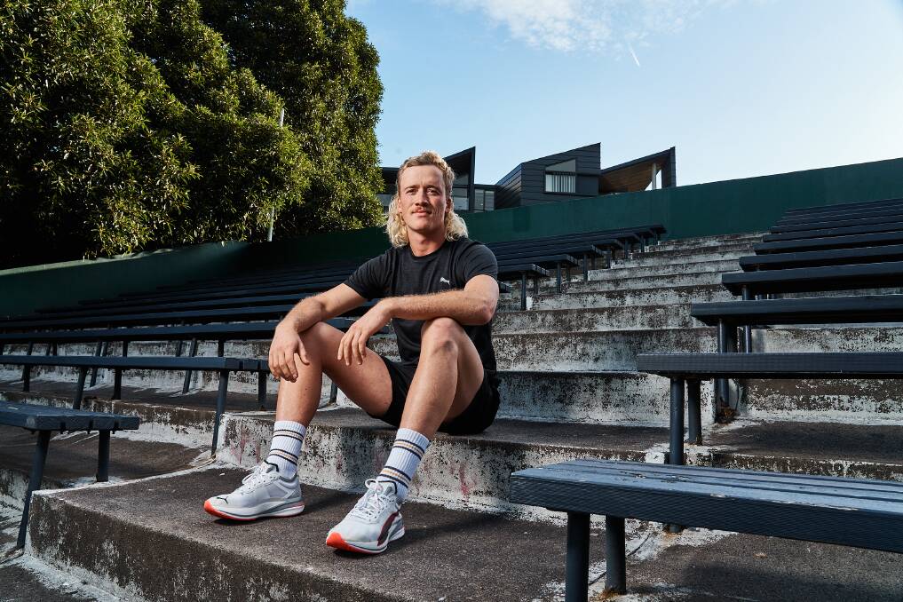 ON A MISSION: Nedd Brockmann got our attention when he ran 50 marathons in 50 days, now he's planning to run 100km a day for 40 days. Picture: SUPPLIED
