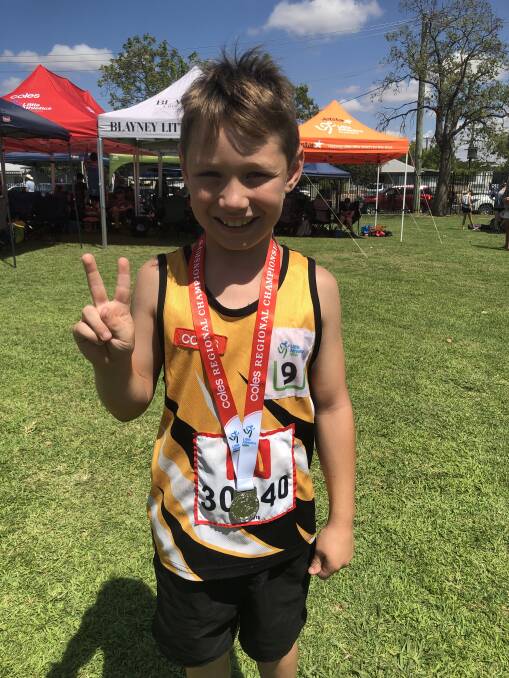 Jackson qualified for the State Little Athletics carnival. 