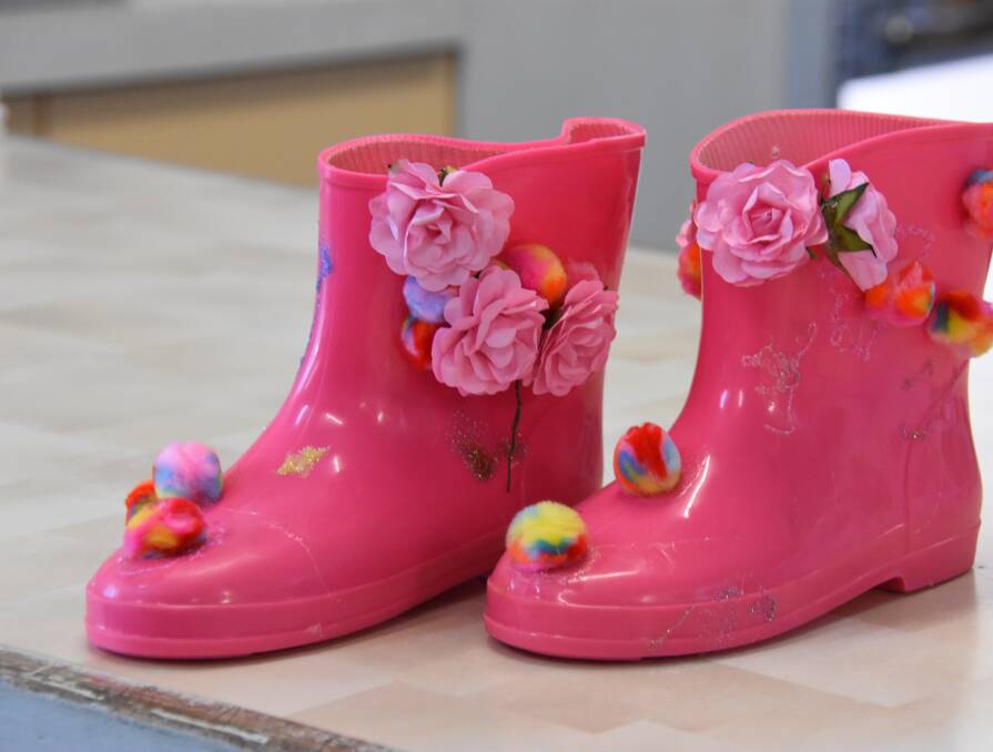 Decorated gumboots is a new competition to the 2018 Forbes Show.