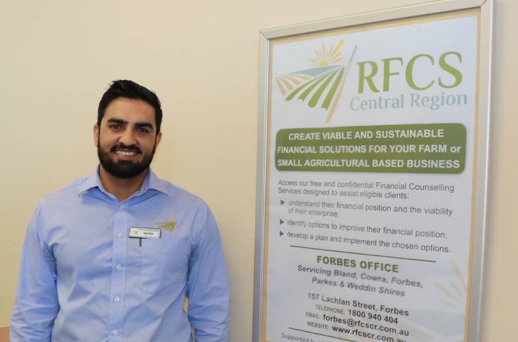 Nasir Khan is the new Forbes-based Rural Financial Counselling Service counsellor.