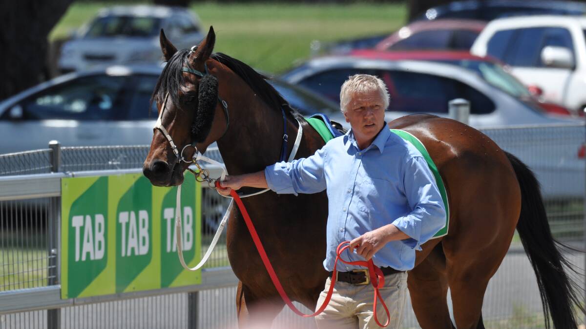 Dean Mirfin and his mare Worldly Pleasure who notched up an impressive win at Kensington on Friday.