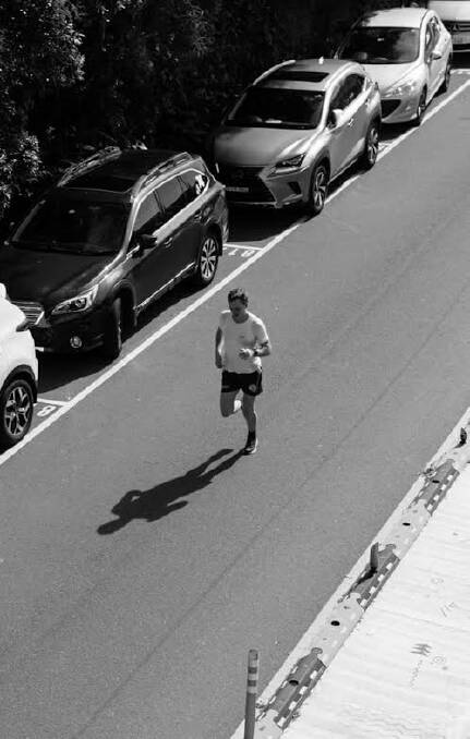 Forbes-raised Nedd Brockmann is running 50 marathons in 50 days to raise funds for Australian Red Cross. 