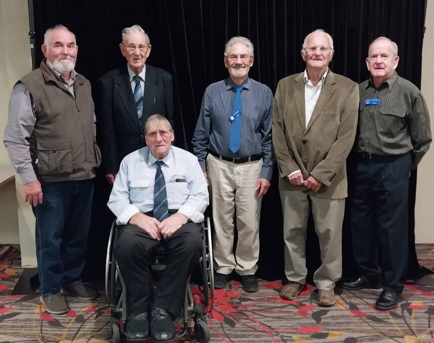 Forbes Probus Club 2024 management committee includes Noel Joliffe, David Nock, Alister Lockhart, Neil Gilmour, Lloyd Gerdes and Trevor Drury. Picture supplied 