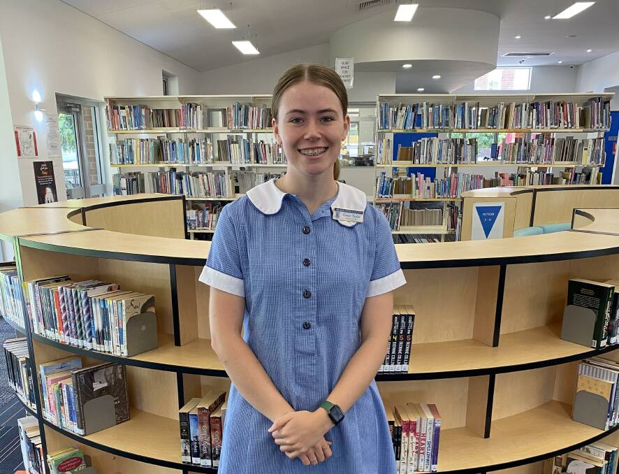 Grace Taylor is in Year 12 at Red Bend Catholic College. Picture supplied.