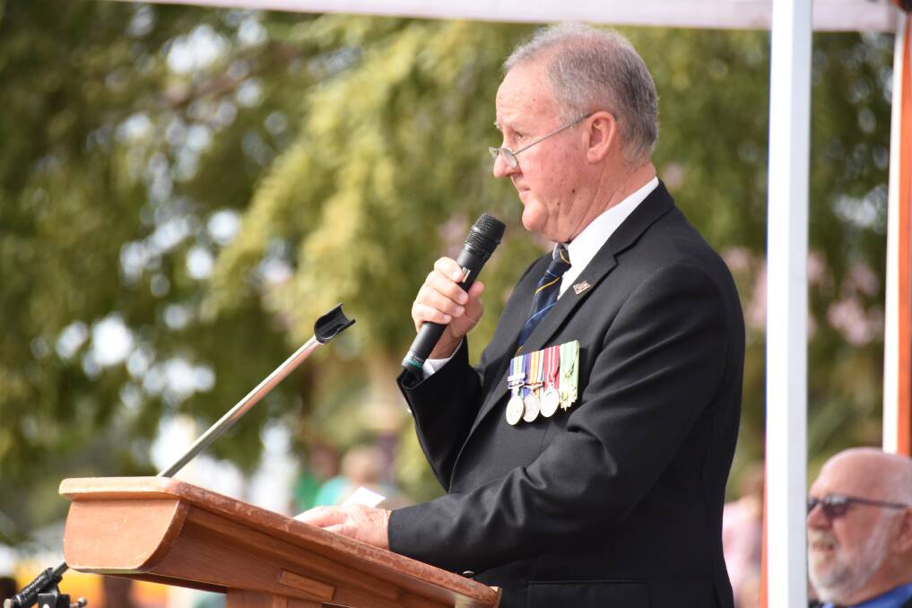 Forbes RSL Sub Branch president Michael Walker looks forward to welcoming the community back to Anzac Day commemorations this year.