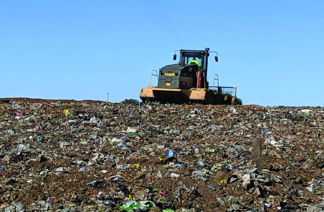 Work is under way to extend the life of Daroobalgie landfill. Photo supplied.