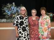 Mayor Phyllis Miller, Garden Club president Elvy Quirk and special guest Sue Mowle from Garden Clubs of Australia.
