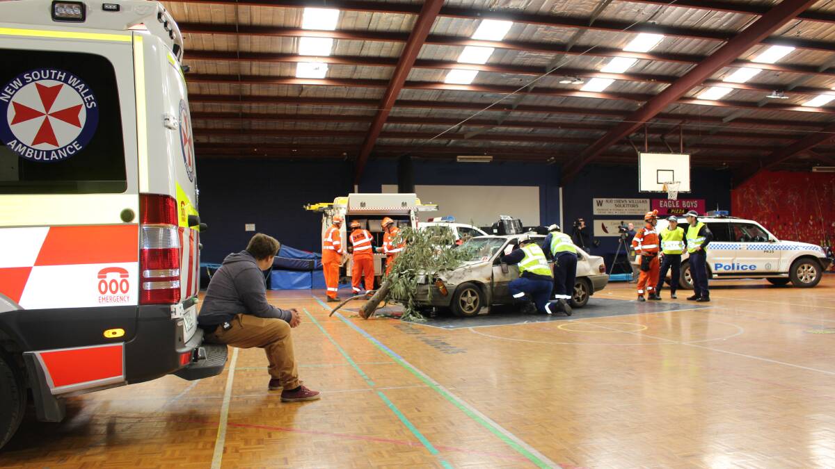 Filming underway for students with road safety message