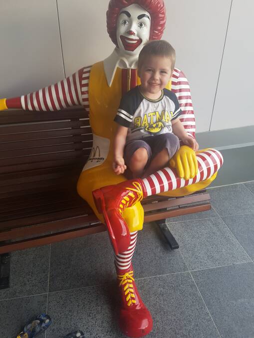 Eli Bond is looking forward to McHappy Day.