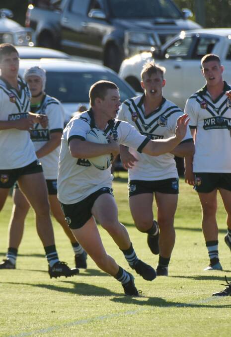 Darcy Leadbitter has had a stand-out season with Western Rams 18s and been called up to the Country 18s side for this weekend's City contest. 