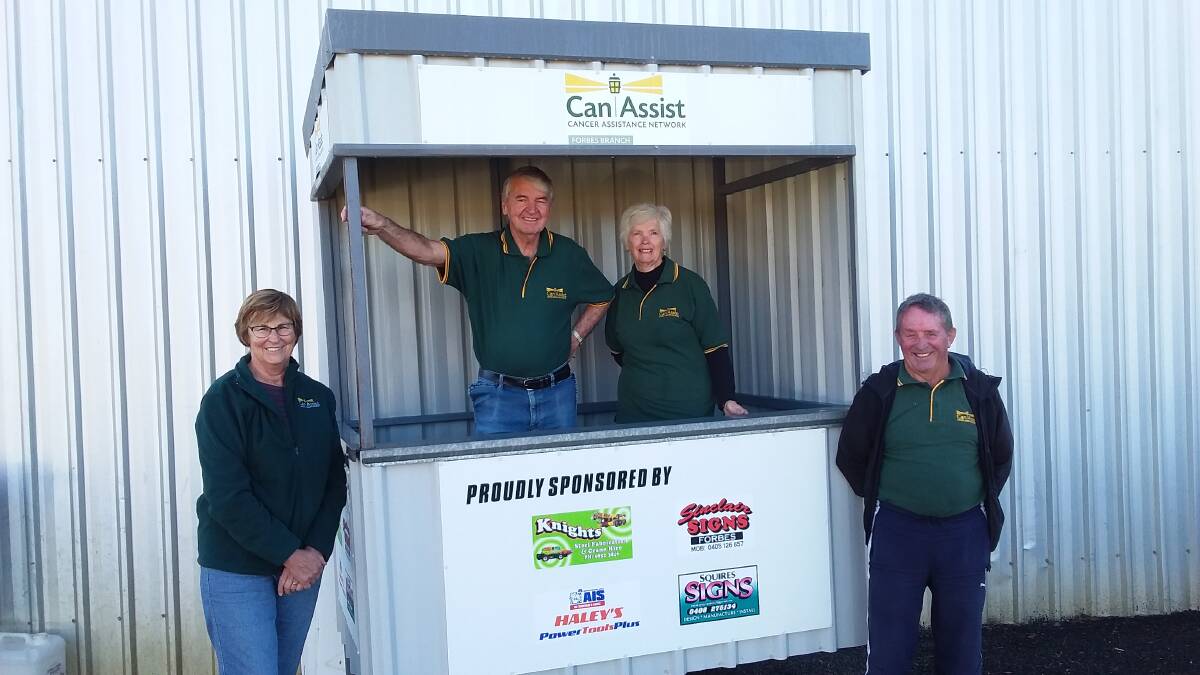 Pictured are Can aA ssist members Maree Schrader, Murray Field, Maureen Field and Peter Corliss.