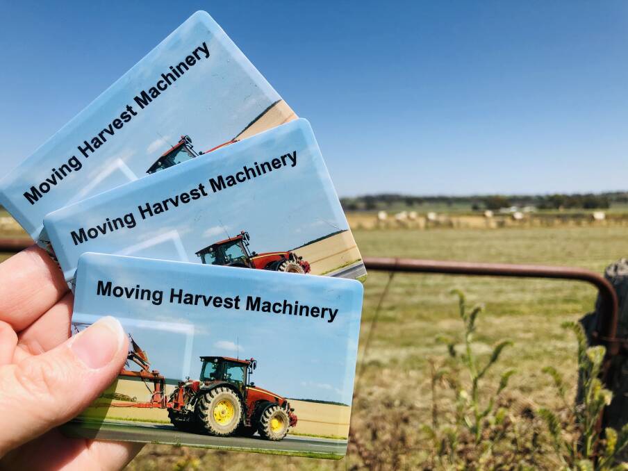 HARVEST TIME: Pick up your moving harvest machinery USB at an agricultural supply store. Photo: Supplied