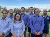 Our Forbes Rugby committee Krystelle Ridley Secretary, Randell Grayson Vice President facilities and development, Jayden Scott Social Secretary, Sam Parish President, Lachlan Green Treasurer, Tom Maguire Vice President Senior Rugby, Daniel Beard Vice President Junior Rugby. Not pictured Frazer Duff Vice President Management, Norman Buchanan bar manager and Kate French media officer.