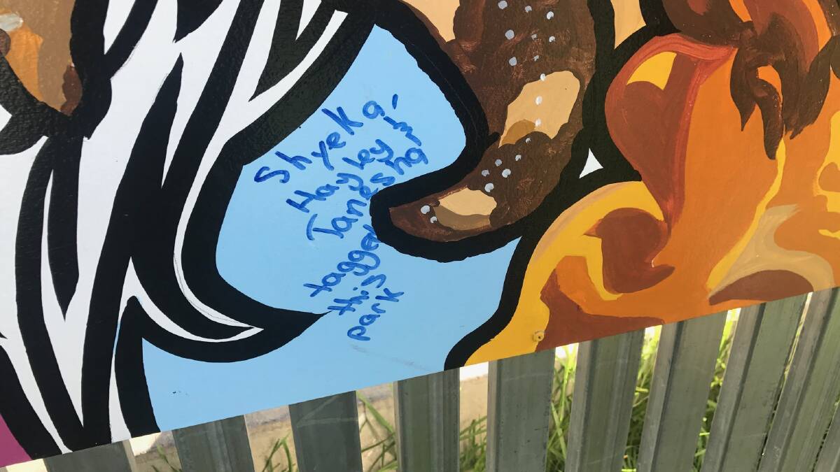Disappointment over graffiti on new mural