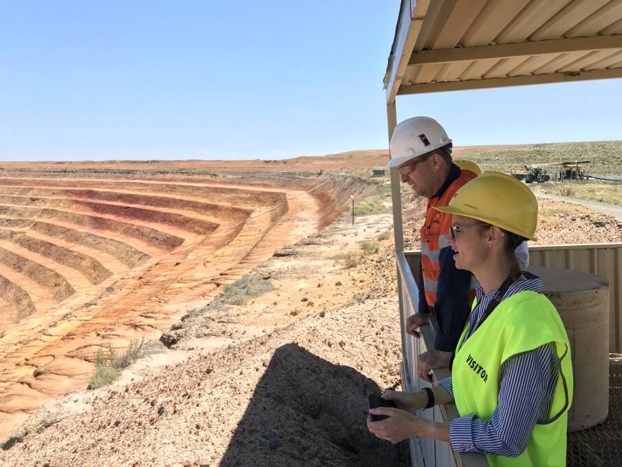 MORE MINING: Member for Cootamundra Steph Cooke announced the approval of an underground operation near the existing Cowal open cut project. Photo: Supplied
