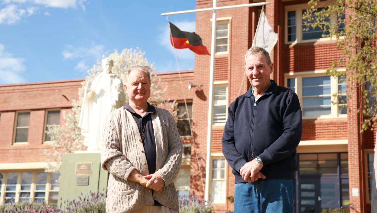 Brother Bernie McGrath and and Brother Robert Hayes are the final Marist Brothers to serve in Forbes, but say the Marist spirit remains strong.