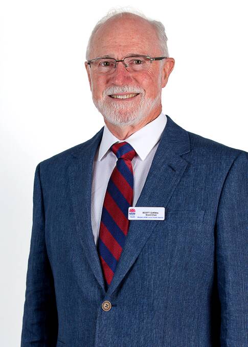 Western NSW Local Health District Board chair Scott Griffiths is one of those retiring, and encourages others to step up.
