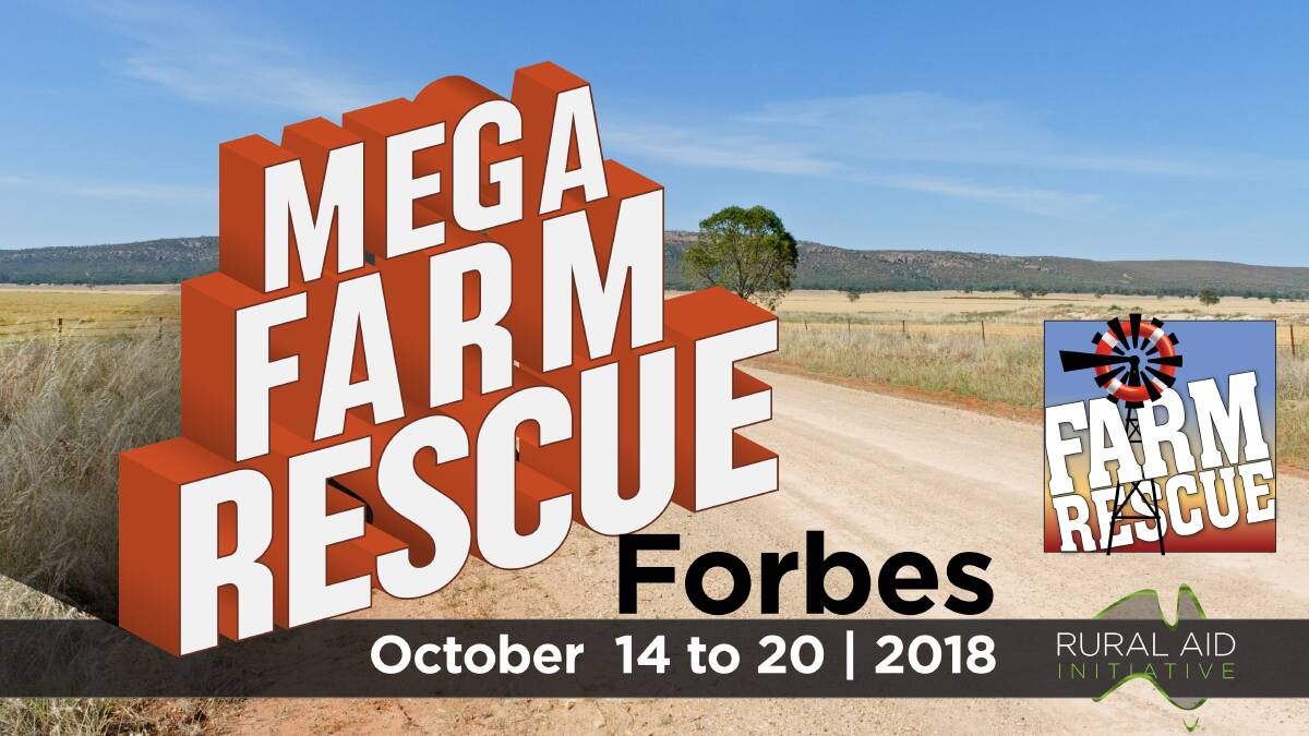 Buy a Bale's Farm Rescue project is coming to Forbes in October.