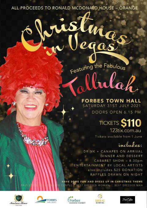 Look out for the Christmas in Vegas posters around town and pick up your raffle tickets. 