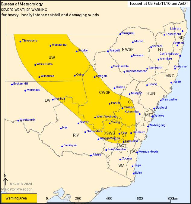 "Stay informed" says SES as Bureau predicts storms