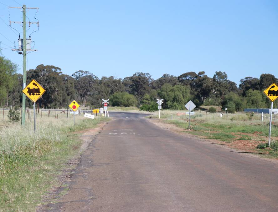 Council is working to upgrade the last 300m of road between the highway and the Daroobalgie Road rail crossing, but who will fund the $500,000 upgrade to the crossing itself? 