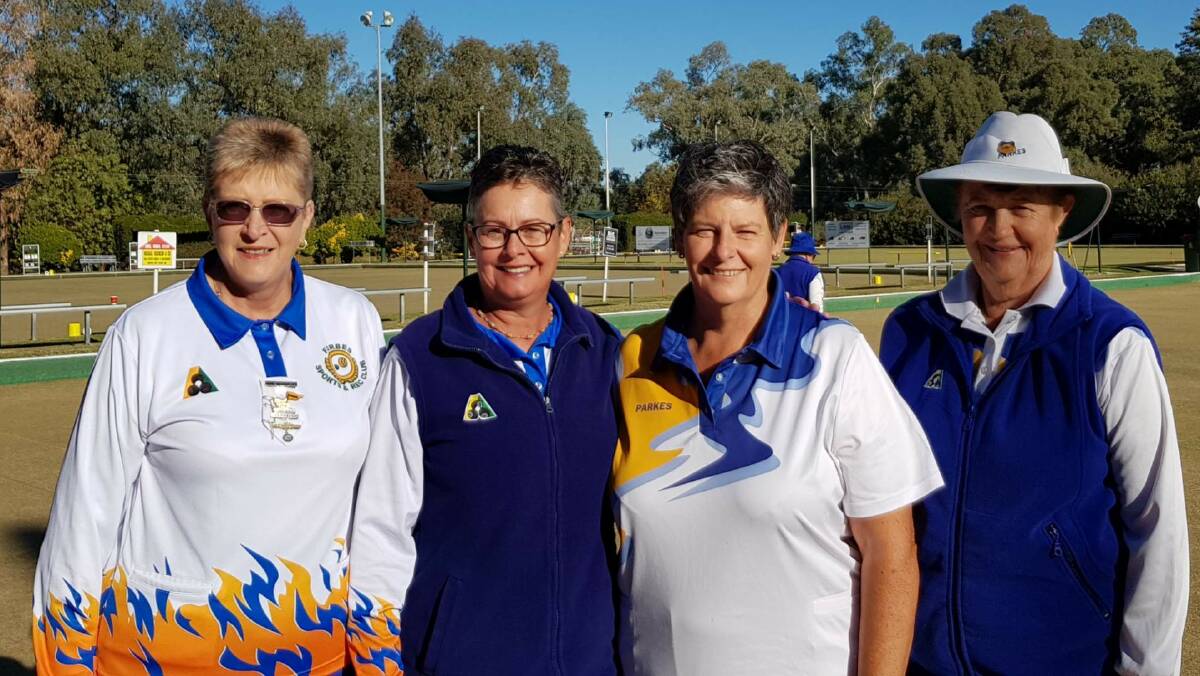 Annette Tisdell and Leisa Burton won a hard-fought final 15-13 against Parkes pair Maree Grant and Robyn Morgan.