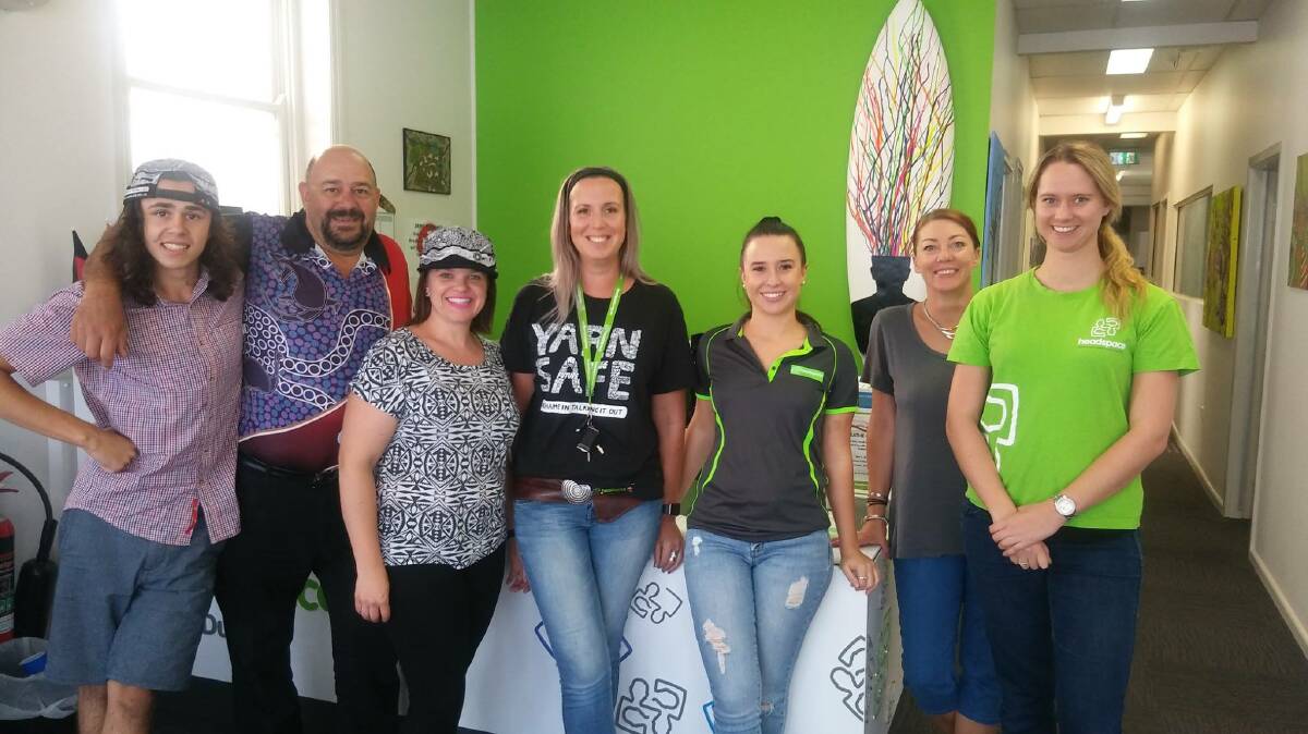 The team at headspace Dubbo backing the call for Youth Frontier mentors. 