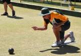 John Cutler on the bowling greens. Picture by Jenny Kingham