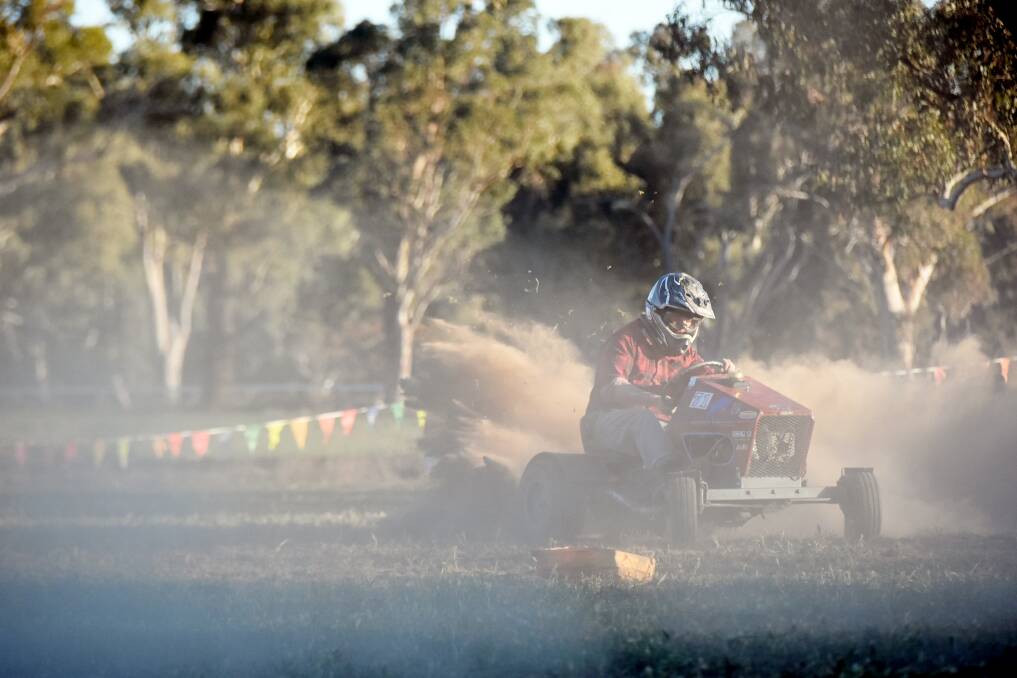 Forbes' David Teale is encouraging locals to come out to the Forbes Autosports Club and learn more about mower racing next month.