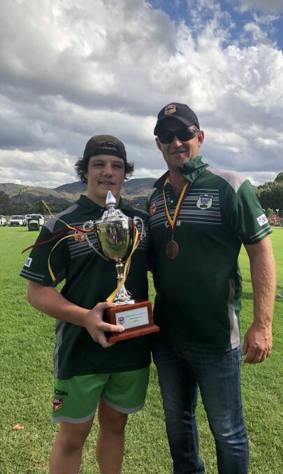 Successful 2018 Under 16s Rams skipper Jack Hartwig has been named in this year's Under 18s squad, with coach Kurt Hancock. 