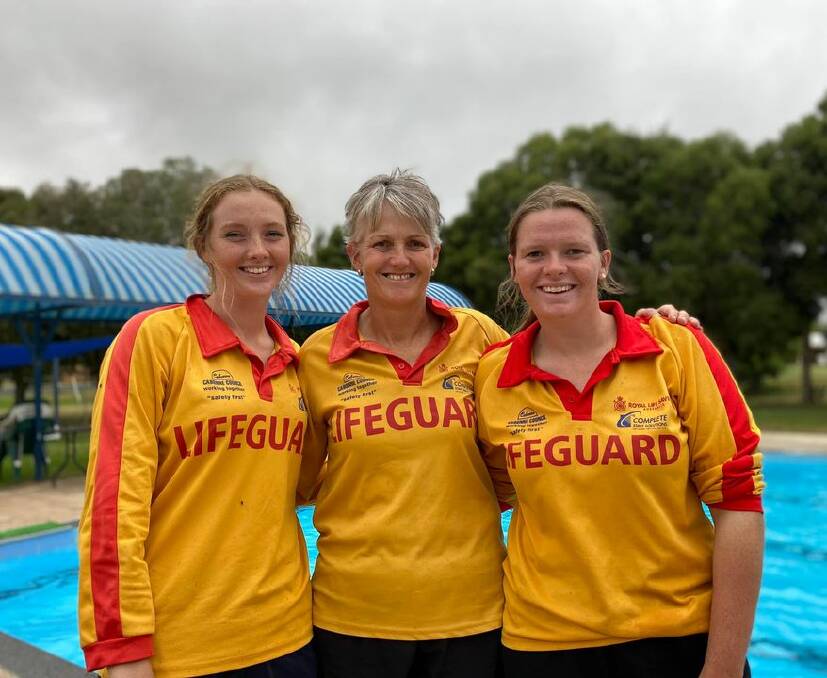 WRIGHT COMBINATION: Julia Wright, Ash Wright, Claire Wright. Picture: MAT REID