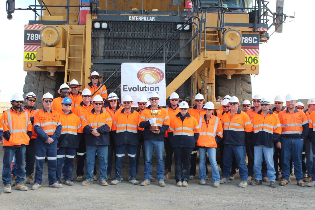 The crew at Evolution Mining's Cowal operations welcomed the Melbourne Cup back to its birthplace. 