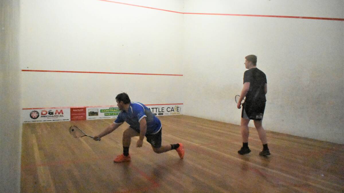 BACK ON COURT: Forbes Squash Club's winter competition started last week. Picture: FILE