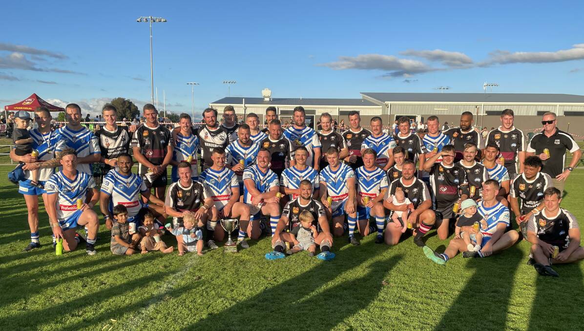 UNITED RIVALS: The atmosphere in Saturday's match between Forbes and St Pat's was good as they honoured the memory of Brendon Stubby Collits.