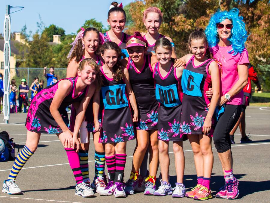 Forbes netballers will have the opportunity to support The Kids' Cancer Project this Saturday, when they all join in the fun of dressing up for the Crazy Hair and Sock day.