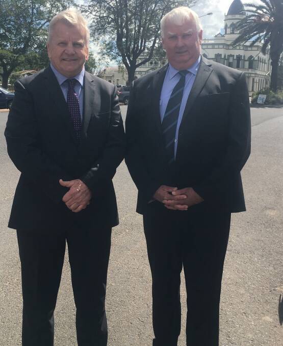 Forbes' new deputy mayor Grant Clifton and mayor Cr Graeme Miller were voted into their respective positions by councillors at the September meeting.