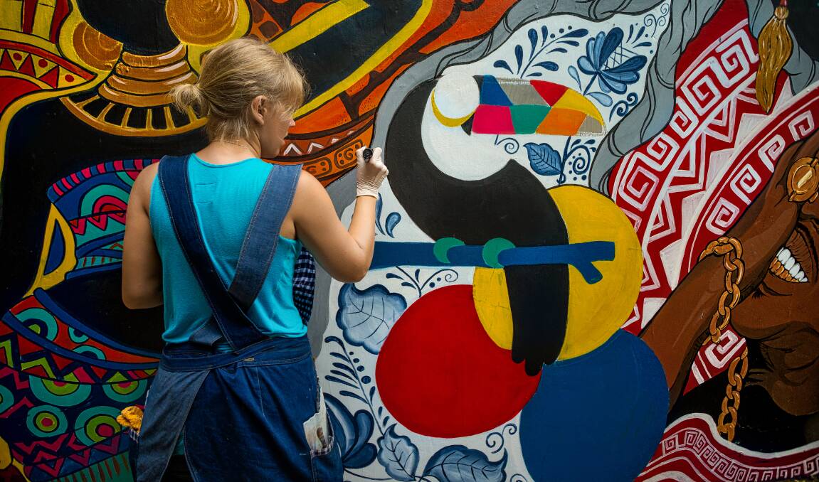 BRUSH UP YOUR SKILLS: In Queensland, an art competition is held to help mark Youth Week. The motto for Queensland's Youth Week is Yeah the Youth.