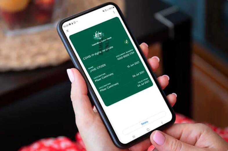 SHOWING PROOF: Services NSW will send an email or text to your myGov Inbox when your certificate is ready. Picture: Services NSW 