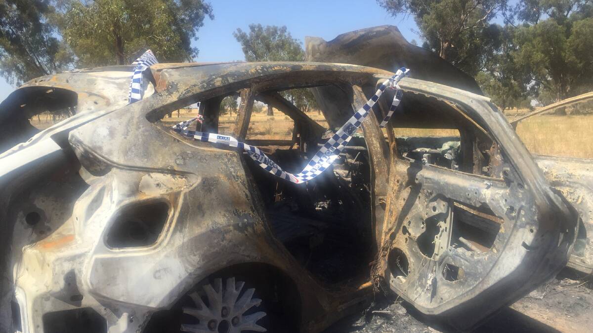 Stolen car burnt out in Forbes