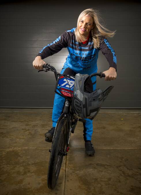 SUPPORT: Elite Bendigo BMX rider Jaclyn Wilson is coming to Ballarat to mentor women and girls. Picture: Bendigo Advertiser