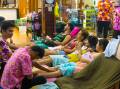 Thai masseurs ply their trade in Bangkok. Picture Shutterstock