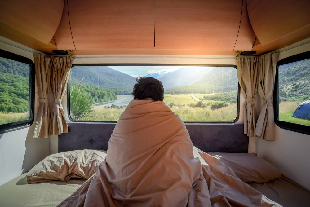Wake up to the best views, minus the hefty price of a hotel room. Picture: Shutterstock