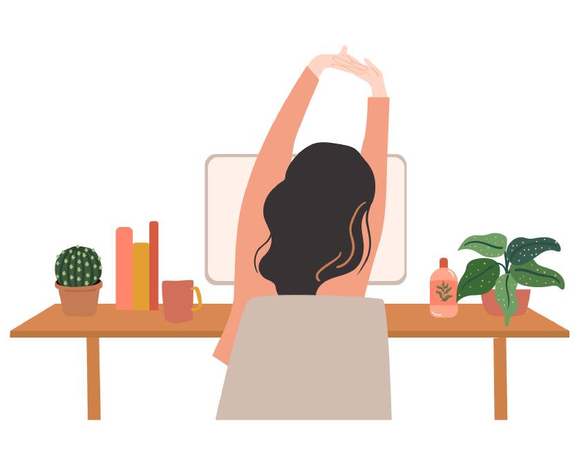 STRETCH YOURSELF: Turn your back on the past couple of years and look forward to a fabulous year ahead. Illustration: Shutterstock