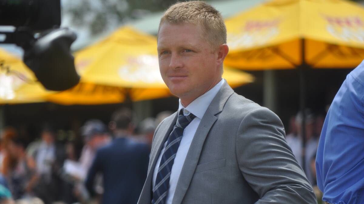 SO CLOSE: Cameron Crockett seemed set to earn a ticket to Randwick but a photo finish condemned Ori On Fire to a fourth-placed finish in Sunday's Country Championships Wild Card. Photo: NICK MCGRATH