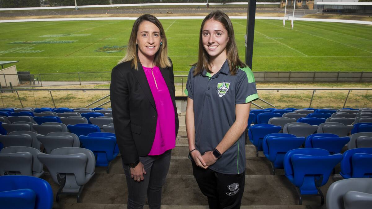 Heather Garriock is disappointed in the ACT Government's withdrawal from FFA's Women's World Cup bid. Picture: Elesa Kurtz