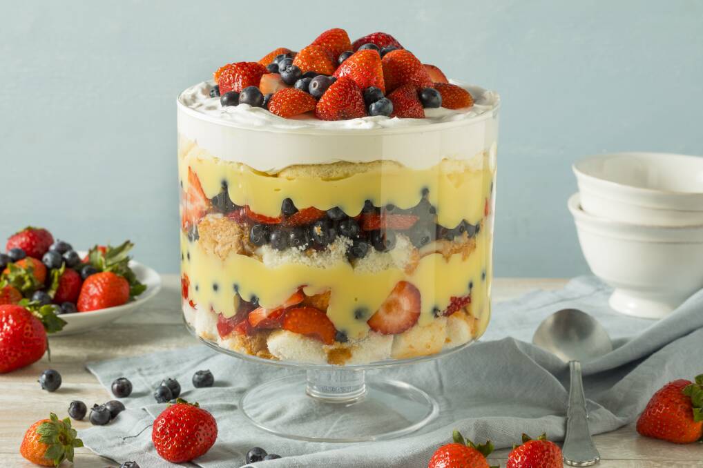 Trifle is a great option when catering for a large number. Picture: Shutterstock