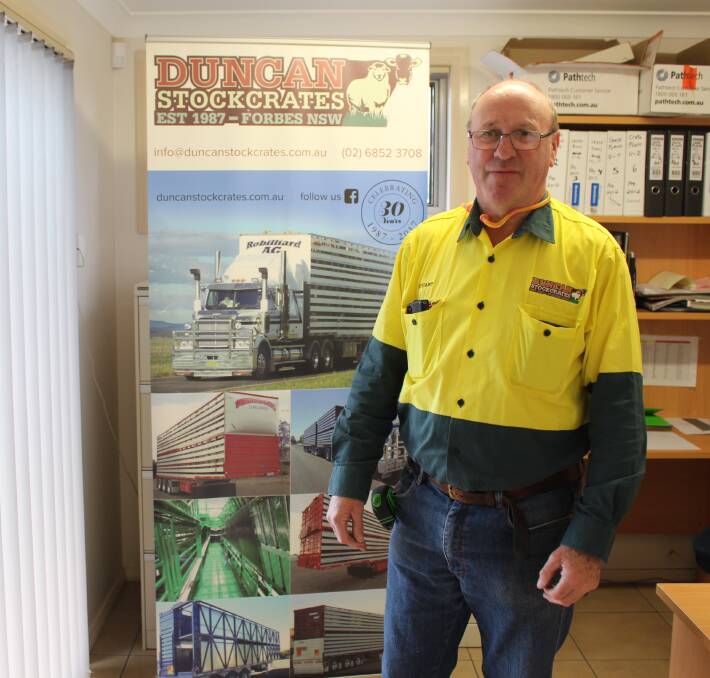 Stuart Duncan has been in the stockcrate industry for almost 40 years.