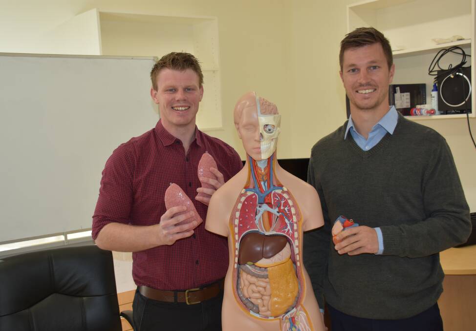 Dominic Sellers and Benjamin Dunton have just begun their 12 month placement at Forbes Medical Centre.