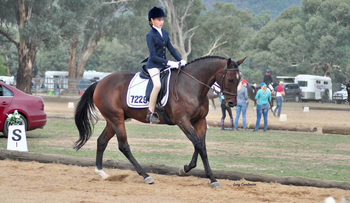 Olivia will be heading to China with members of Pony Club Australia to participate in sessions of riding.