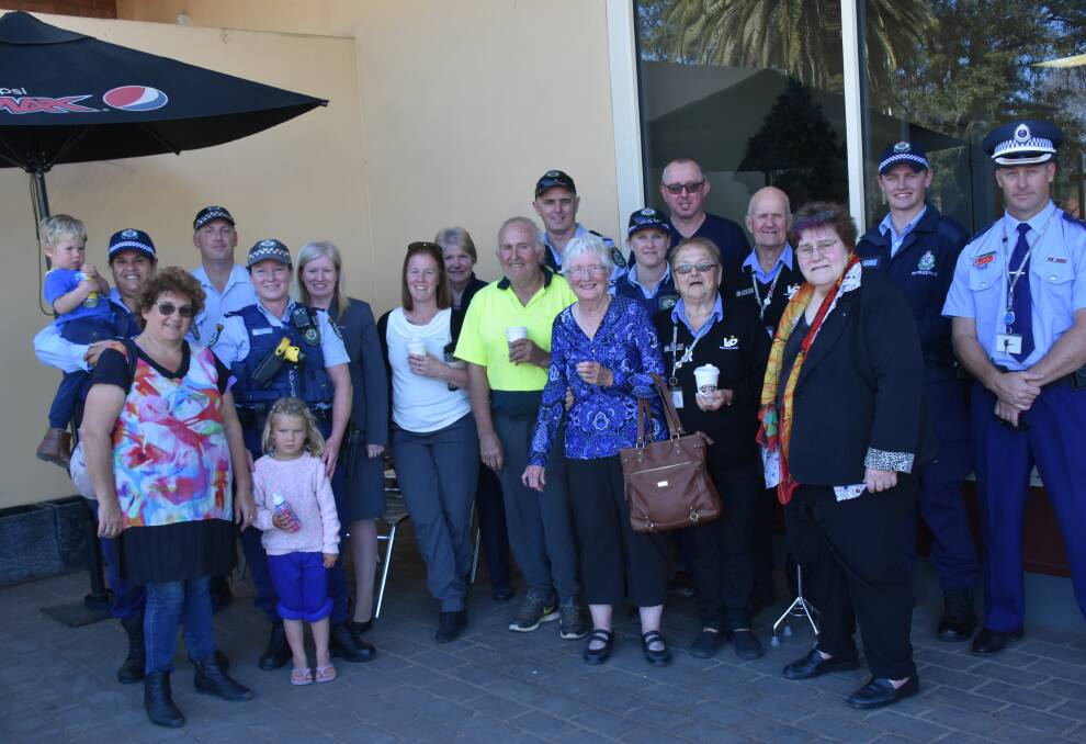 Community members joined our local police for a coffee last Wednesday.